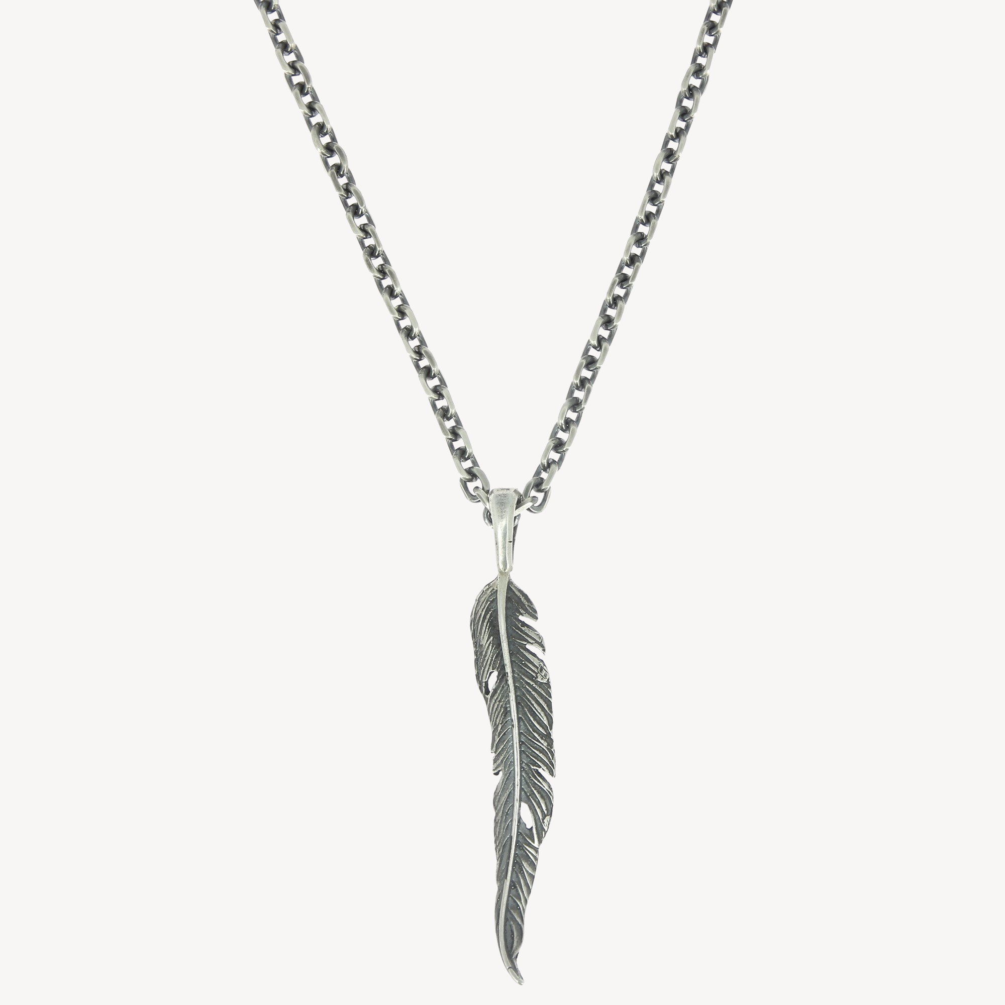 Mad Lords Private by Kameart Feather Necklace - Mad Private - Necklaces for Men - Mad Lords