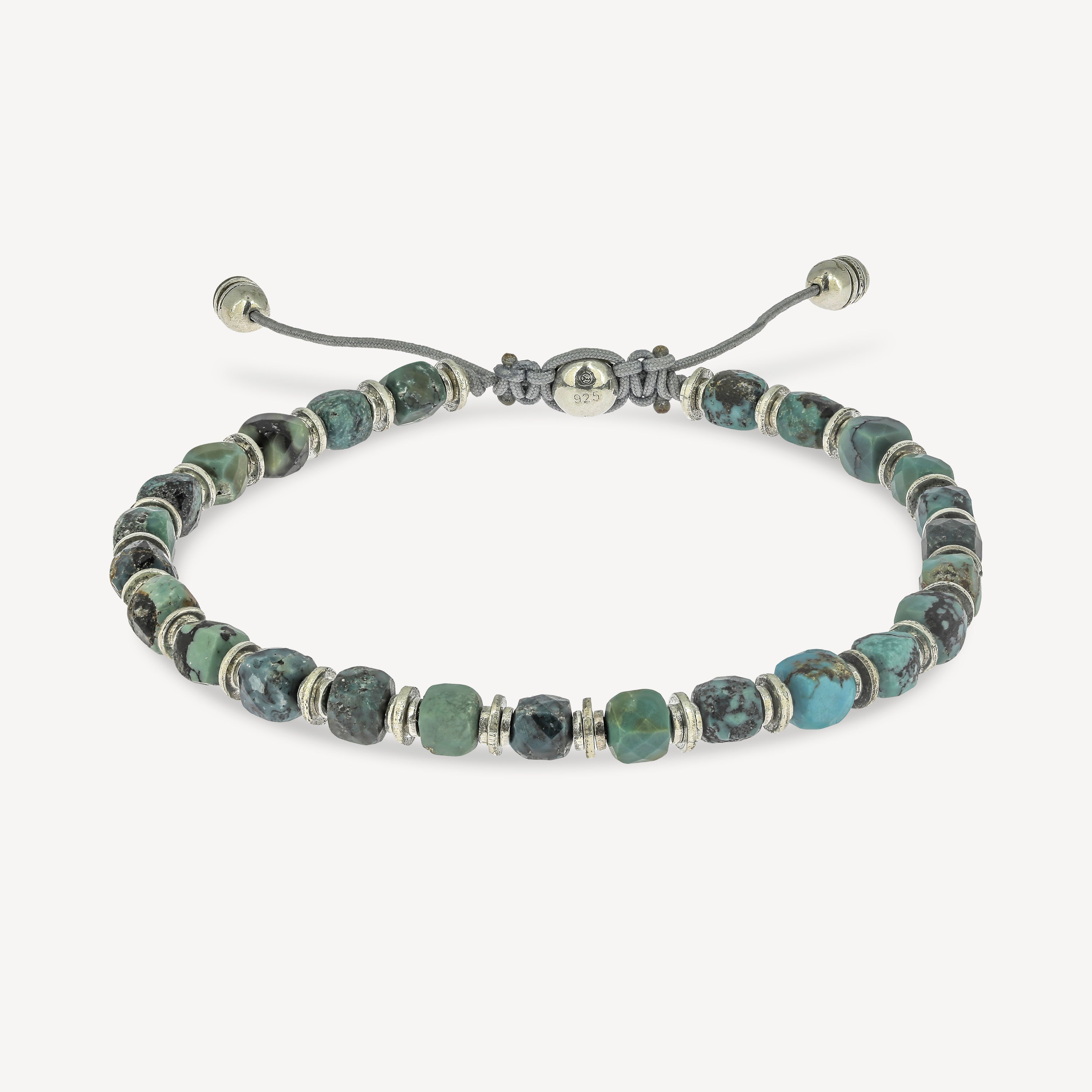 Bracelet magnétique pierres de turquoise