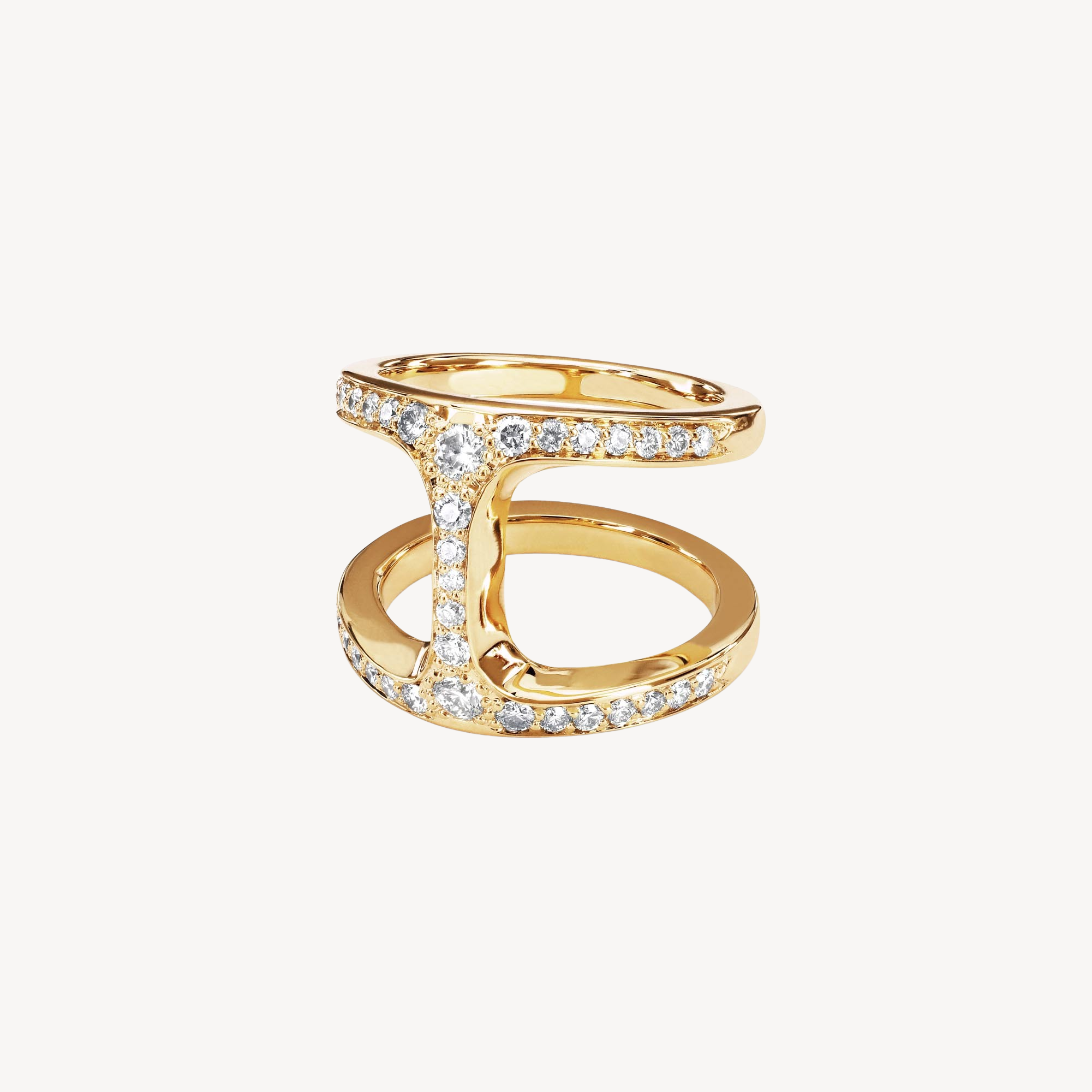 Diamond Panthom Lady Ring