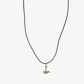 Kartika Dragon Necklace with Black Diamond