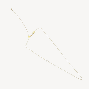 Sos Micro Necklace Small Yellow Gold
