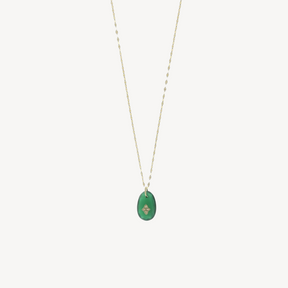 Green Onyx Gaia n°1 Necklace