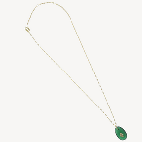 Green Onyx Gaia n°1 Necklace