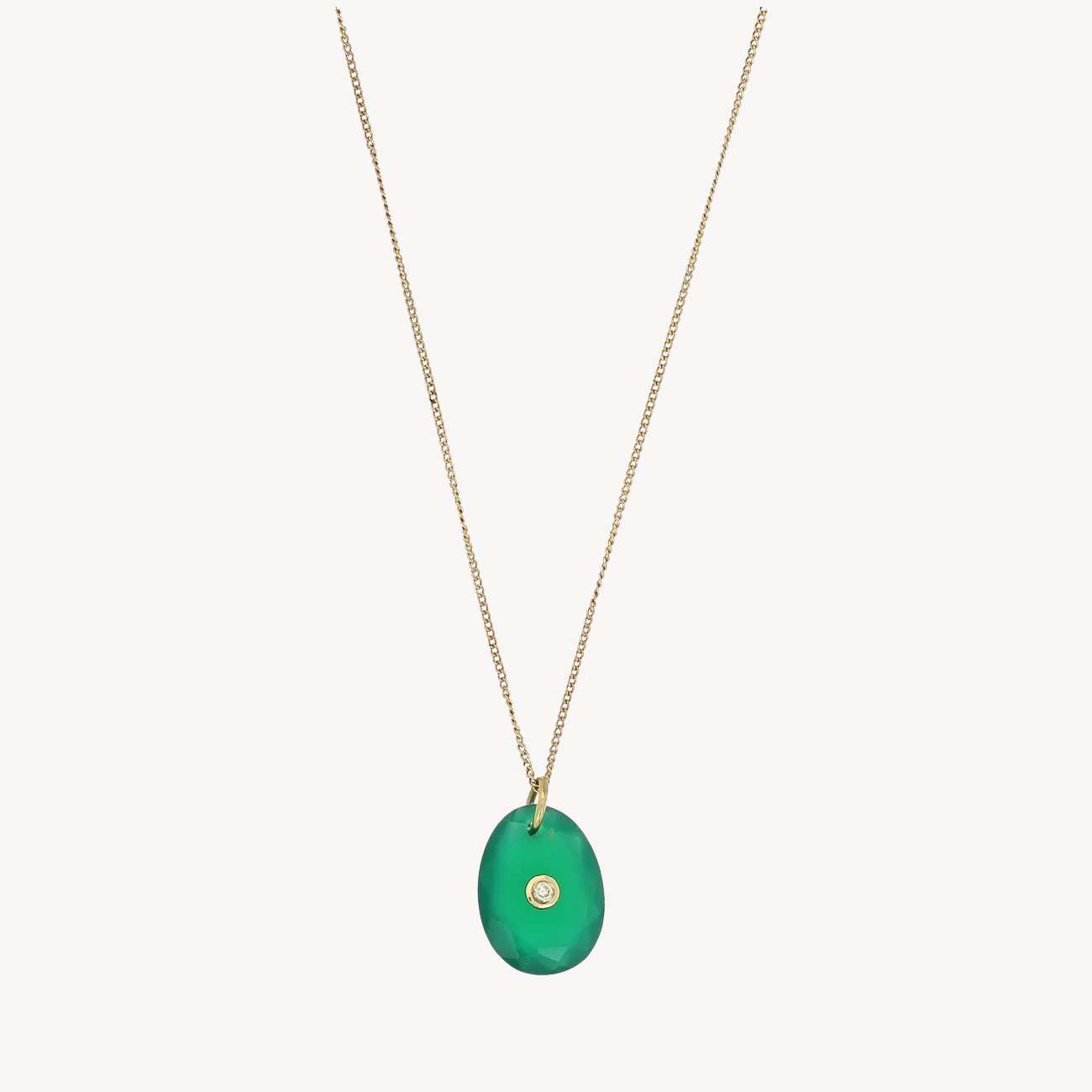 Orso n°1 Necklace Green Onyx