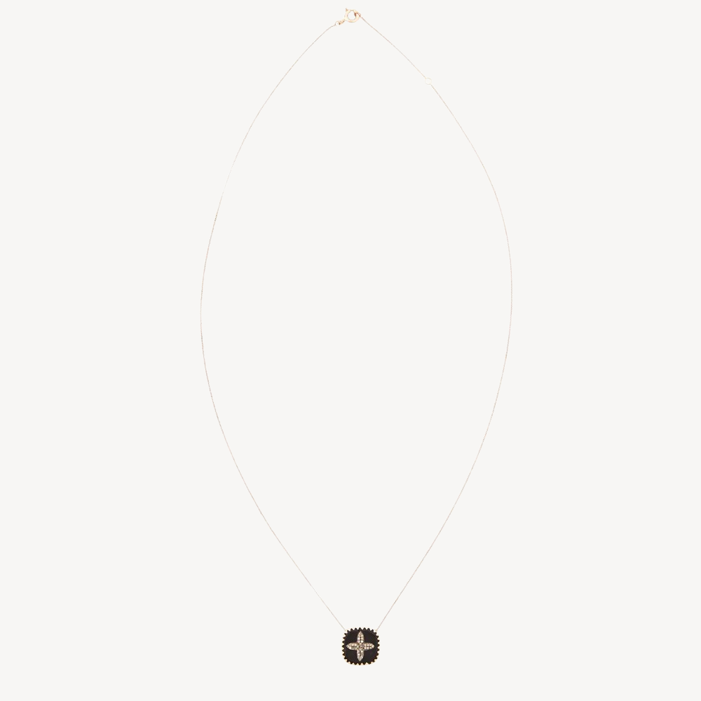 Bowie Diamond Bakelite Necklace
