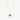 Green Yantra Heart Chakra and Trillion Diamond Necklace