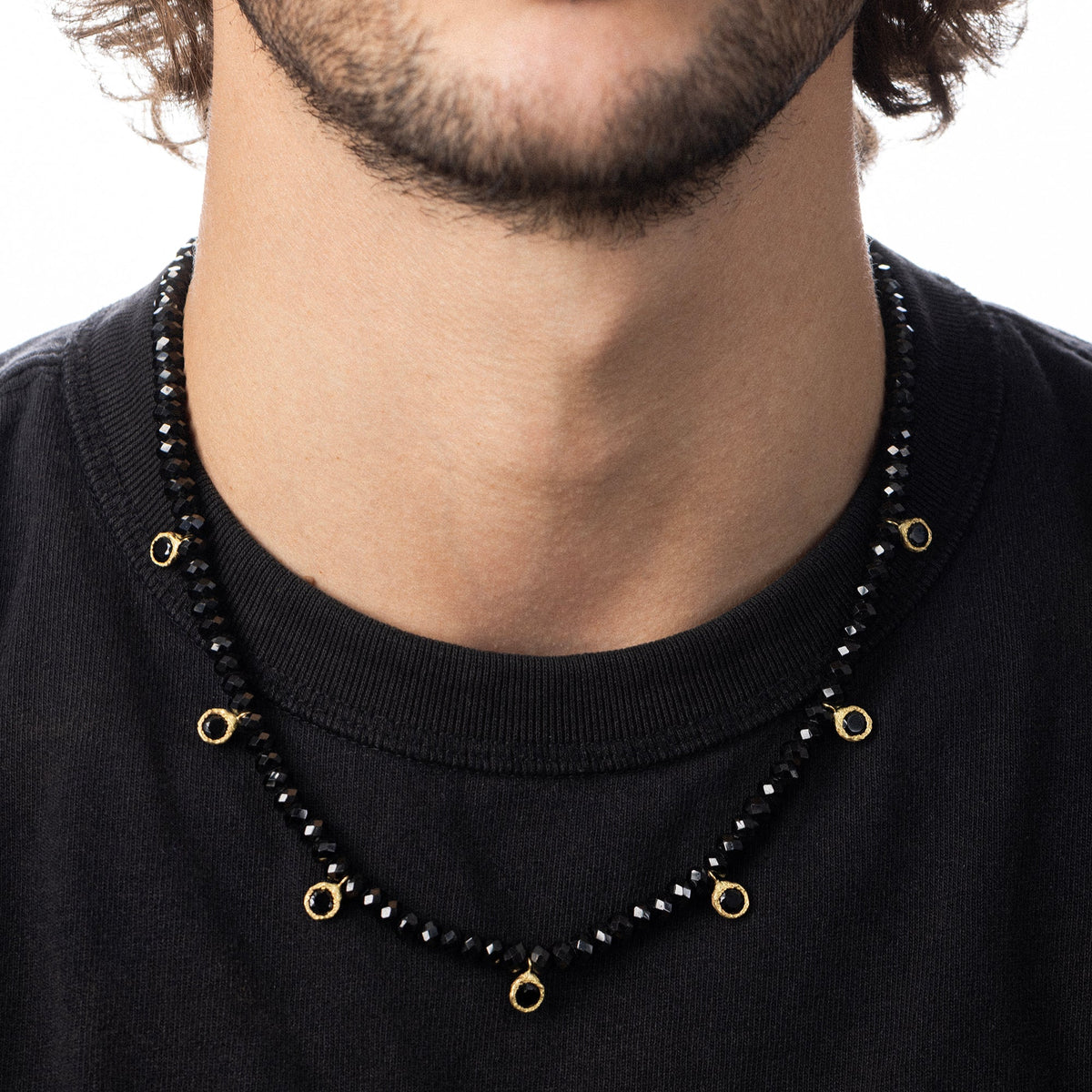 Pacino Black Necklace