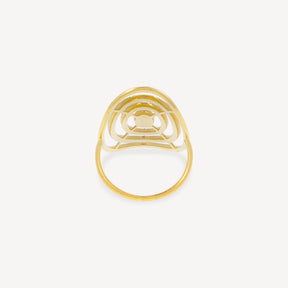 Djula yellow gold ring