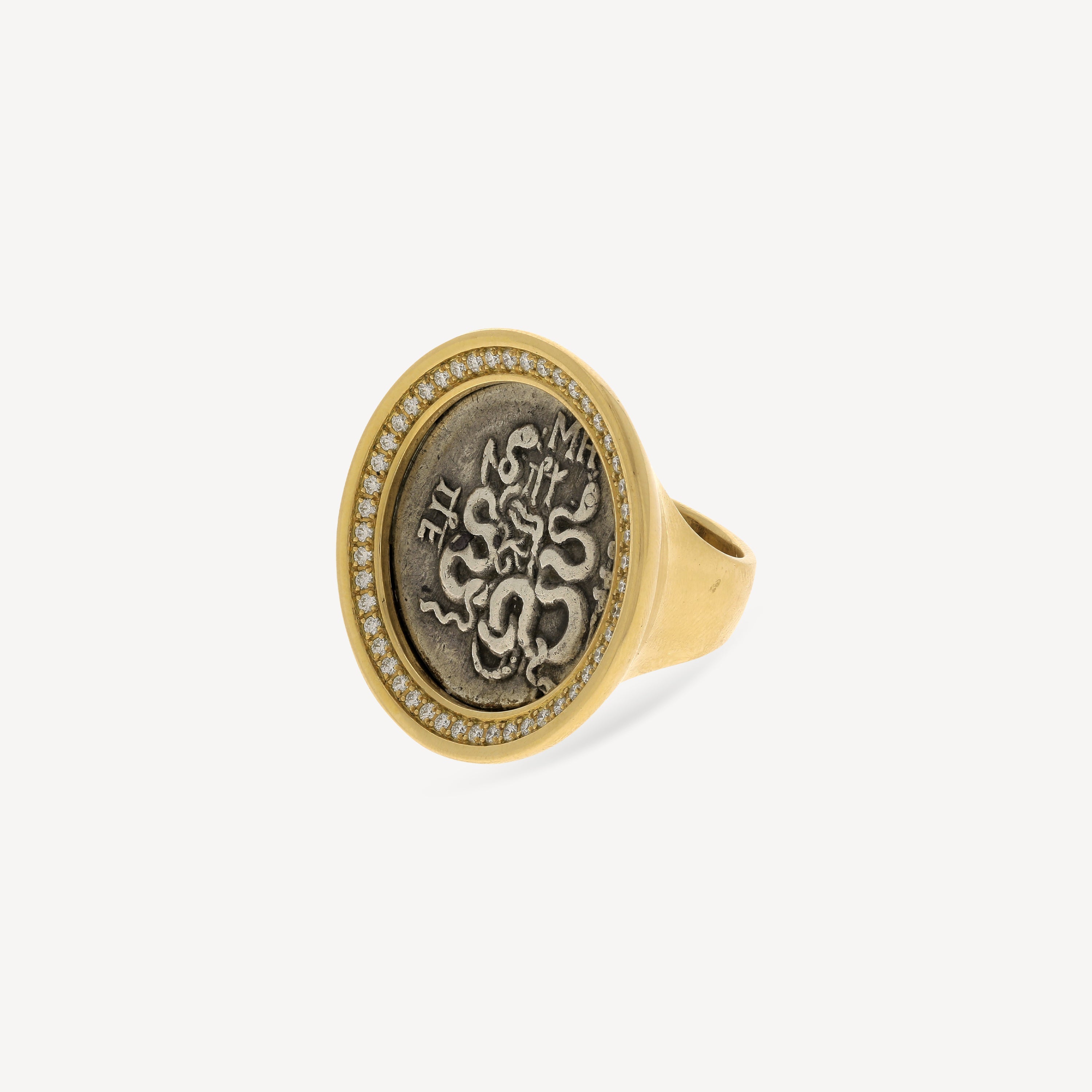 Snake Coin Ring