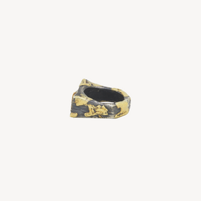 Emerald Rectangle Ring Yellow Gold