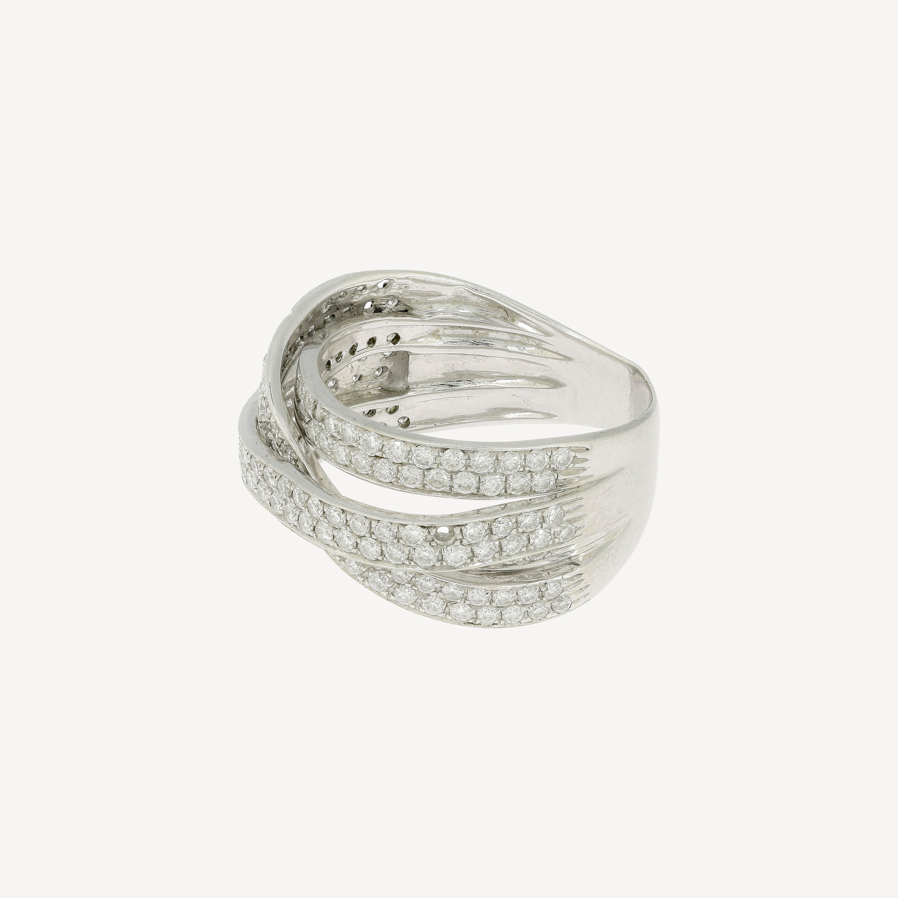 White Diamonds Vintage Ring
