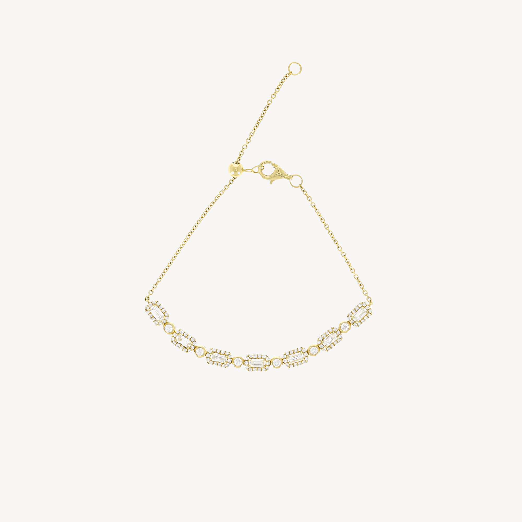 Ajustable Chain with 5 Links Bracelet