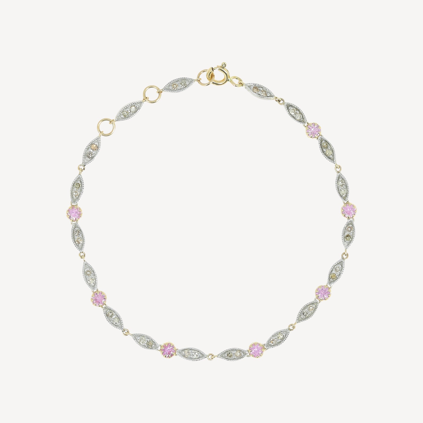 Pink Sapphire Ava Bracelet