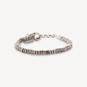 Single silver shimon bracelet