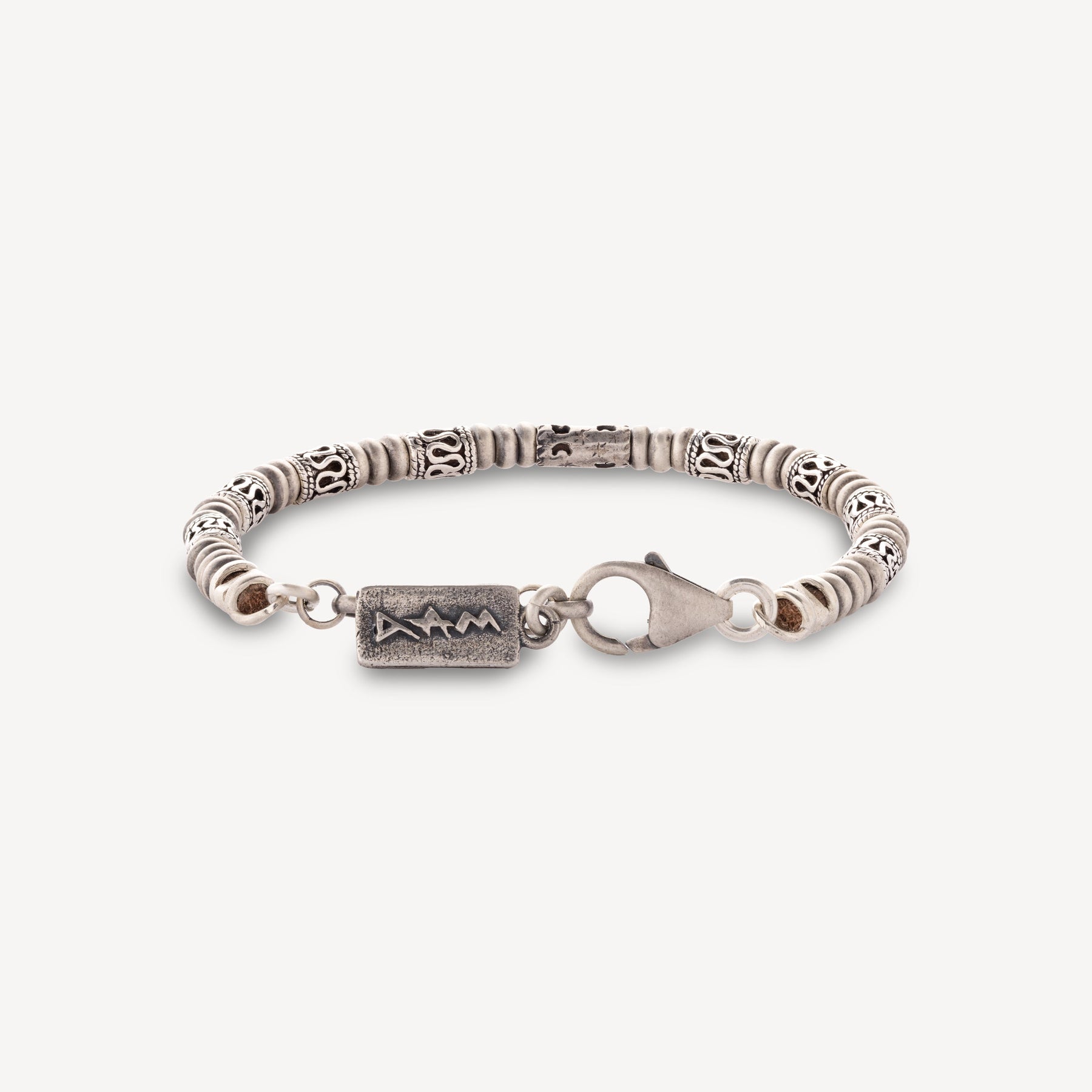 Single silver shimon bracelet