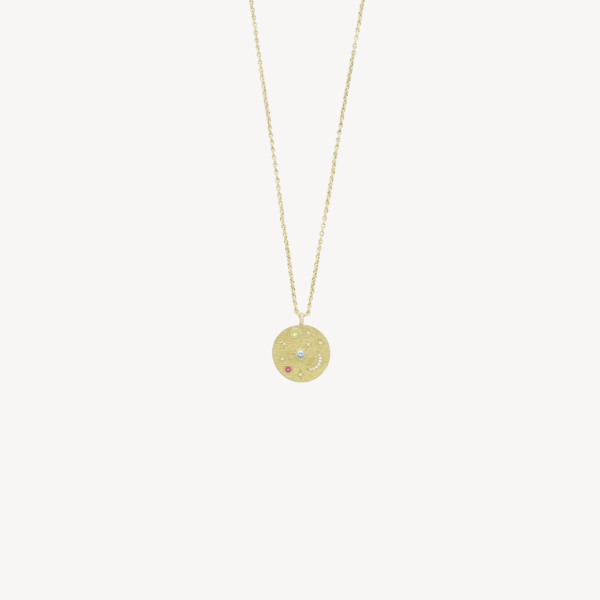 Yellow Gold Agena Necklace