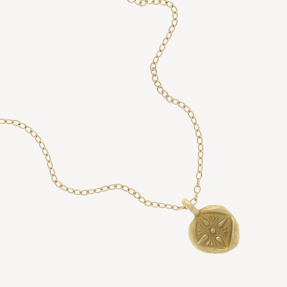 Lion Star Coin Necklace