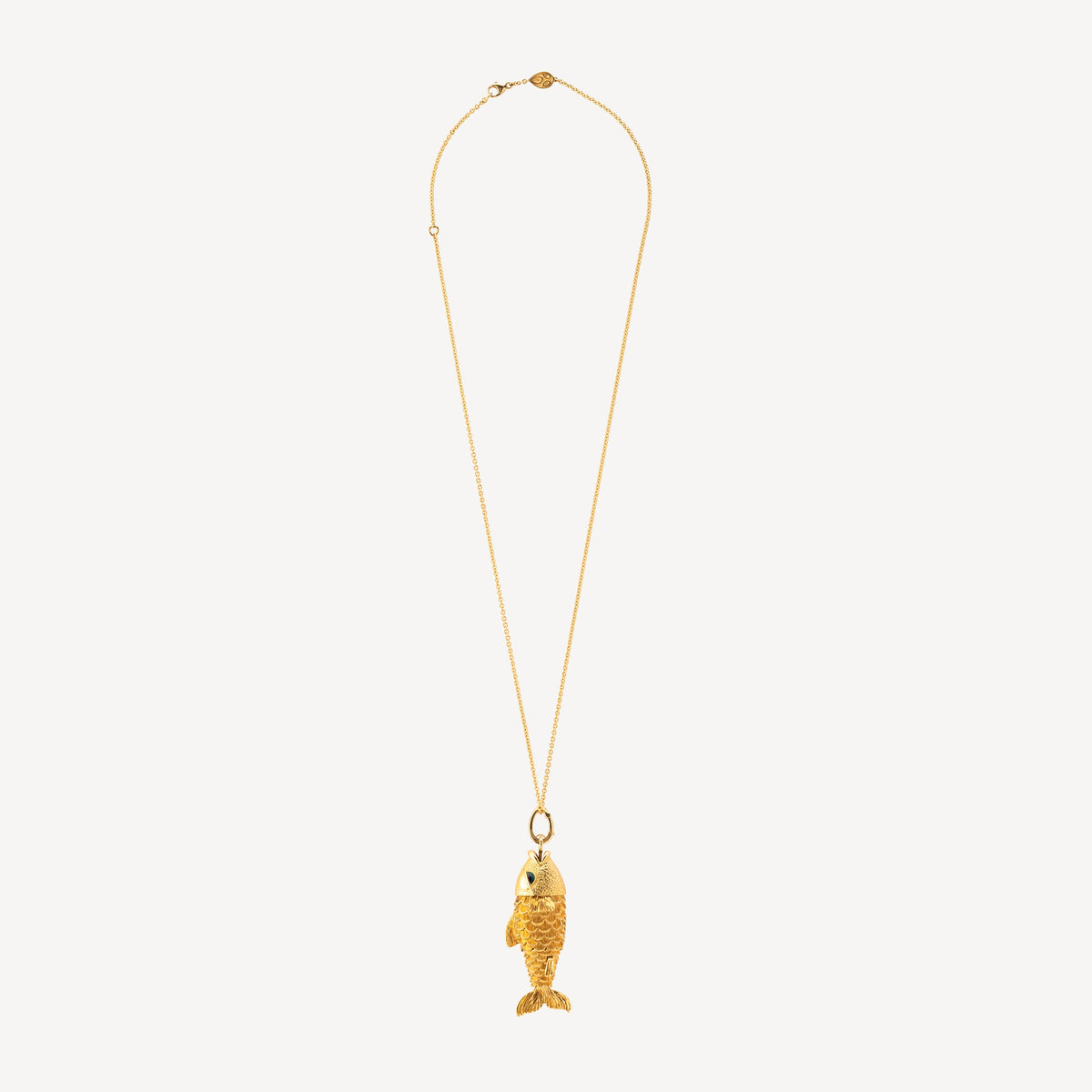 Gold Fish Necklace