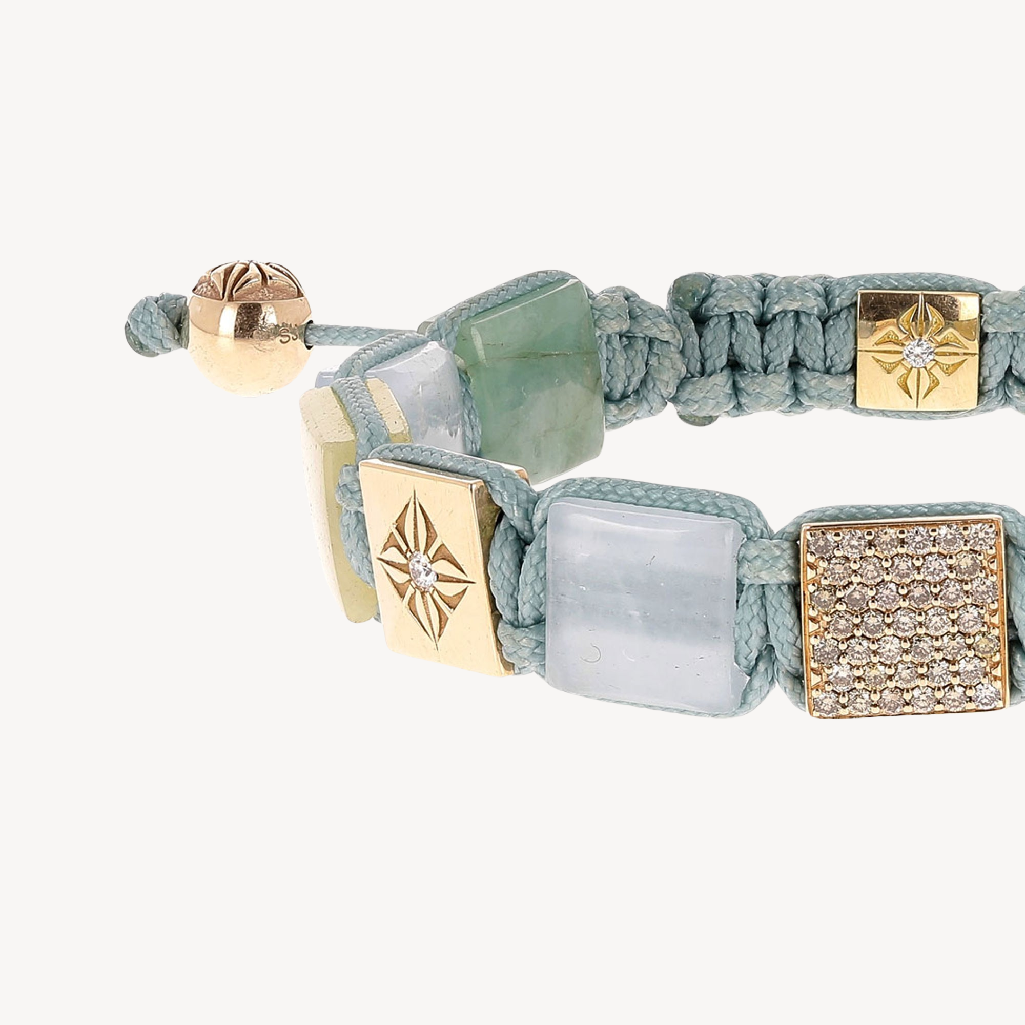 Vintage Aquamarine & Diamond Gold Bangle - Bracelets from Cavendish  Jewellers Ltd UK