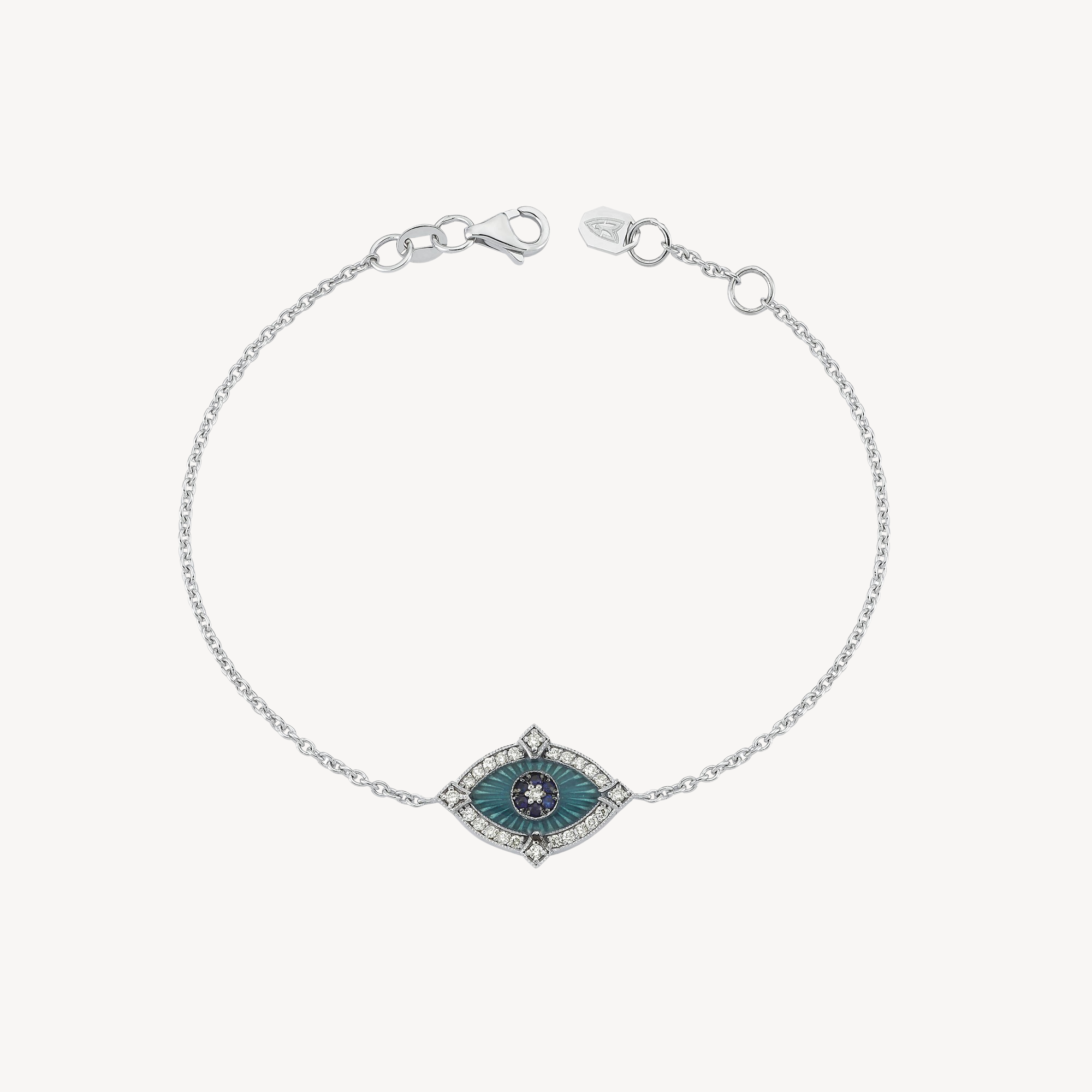 Guardian Sapphires Diamond Bracelet