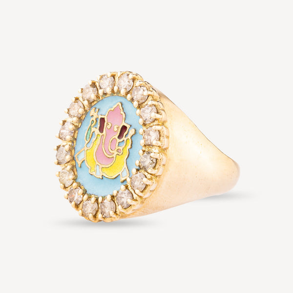 Jaipur Diamonds Certified 9.25 Ratti Pukhraj Guru Graha Rashi Ratan  Panchdhatu Natural Yellow Sapphire Gemstone Ring Anguthi for Astrological  Purpose for Men and Women : Amazon.in: Fashion