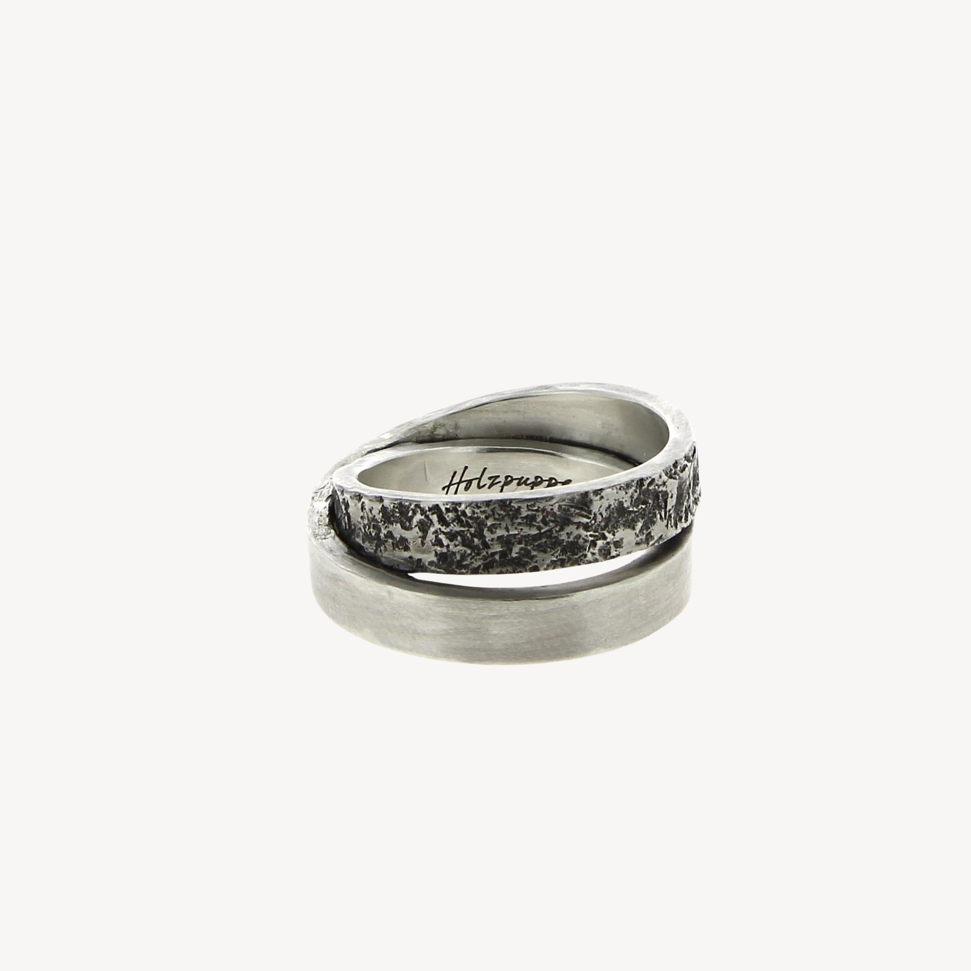 Textured Ring Double Banded V2