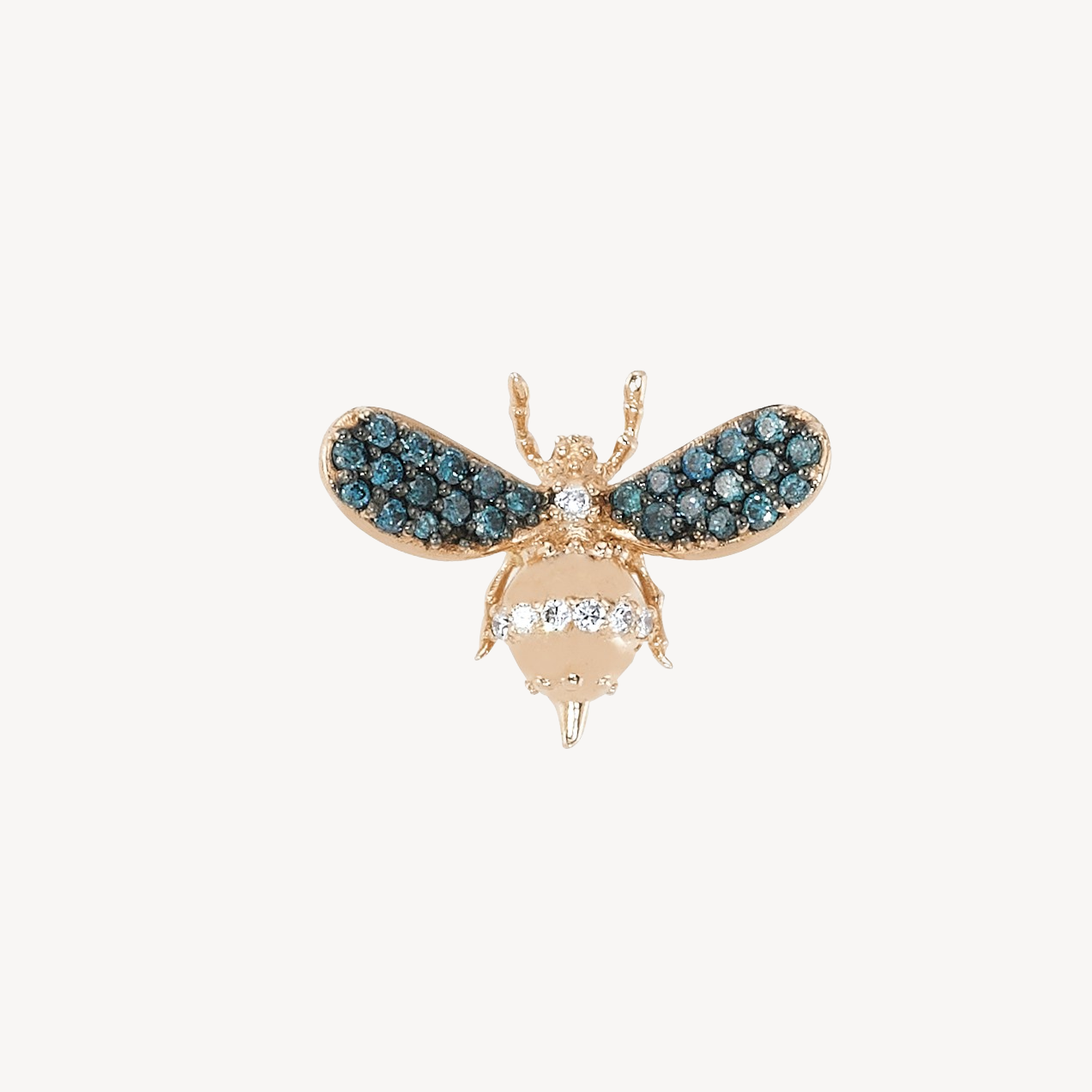 Honey Bee Earring Diamond