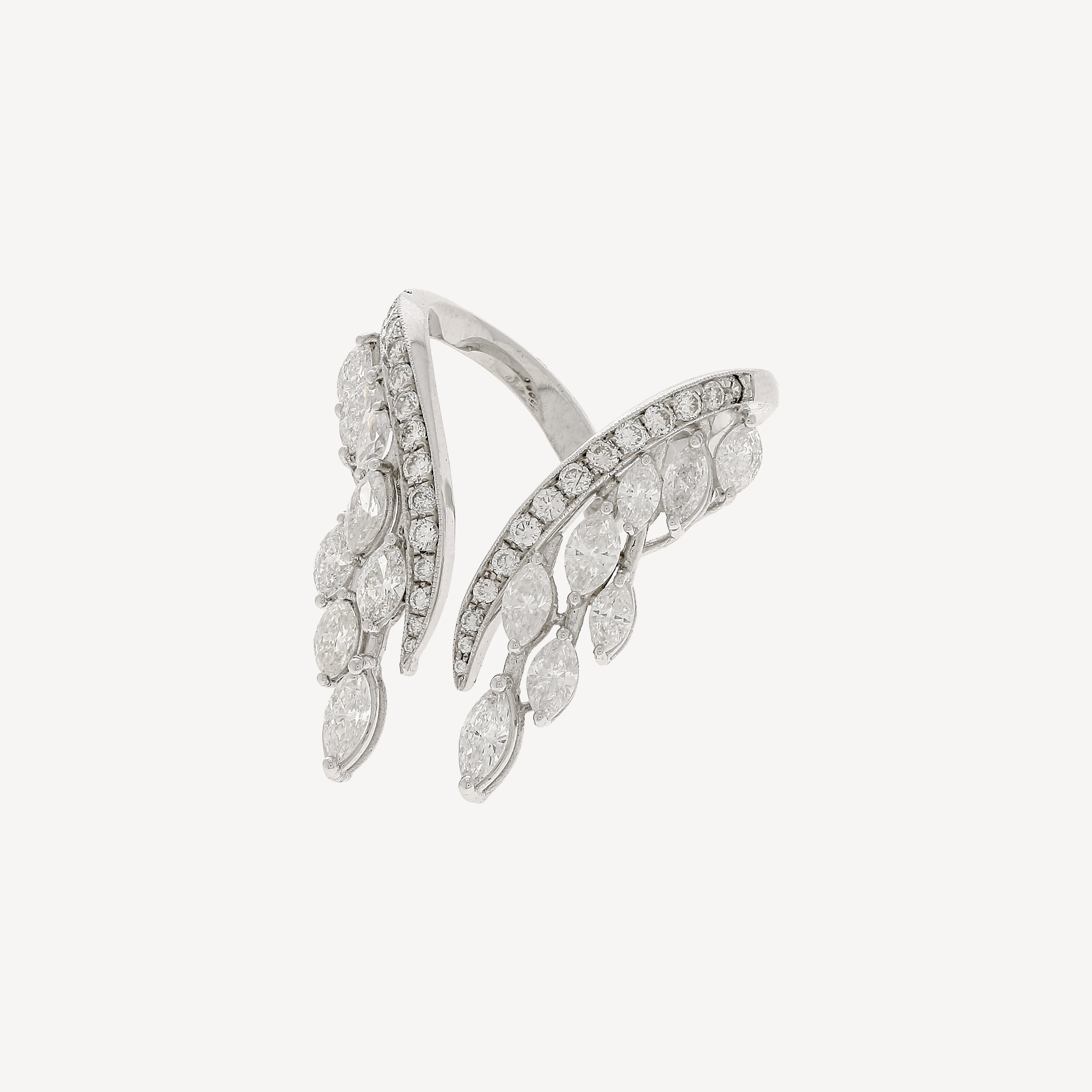 Marquise Cascade Ring