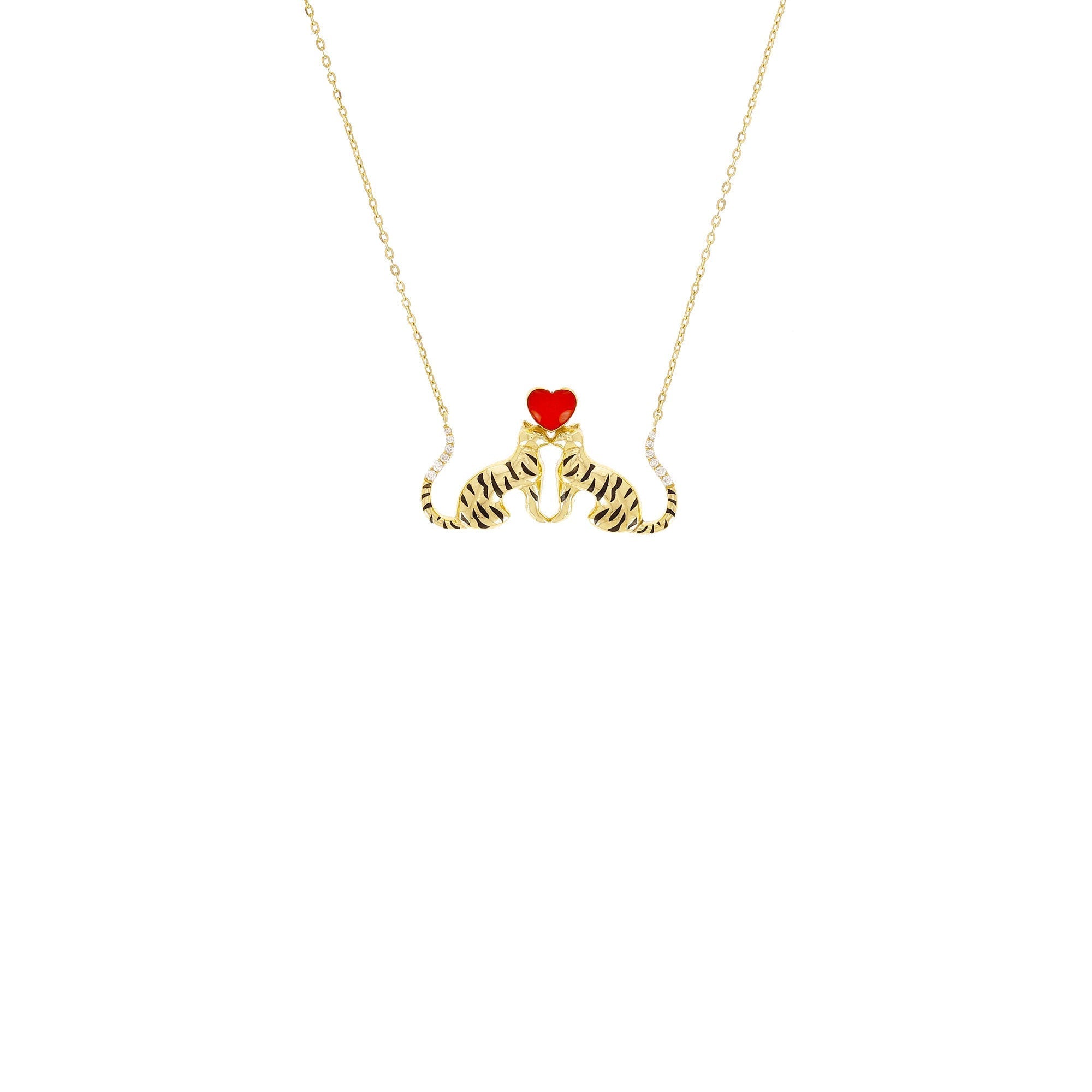 Panther of Love Necklace