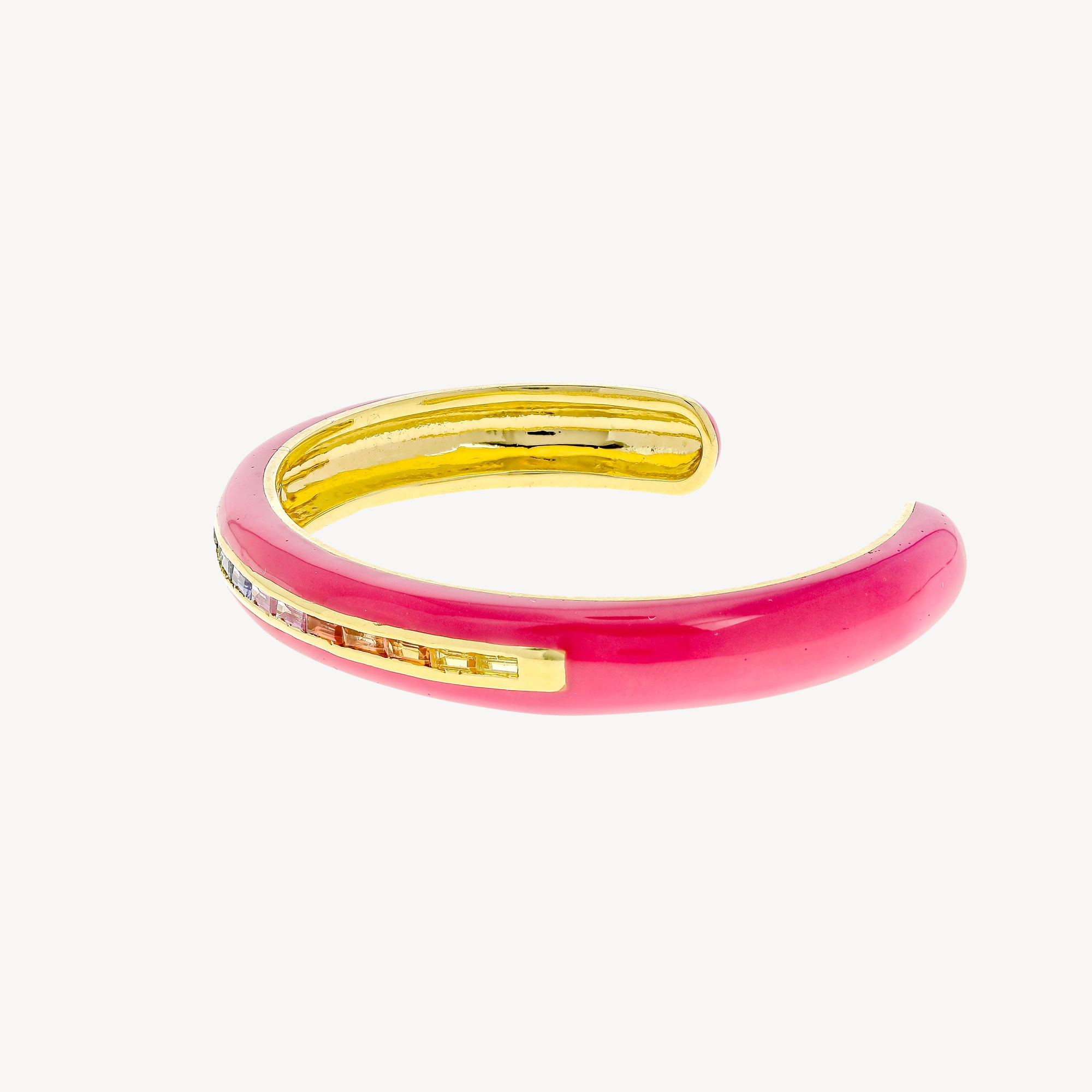 Pink Rainbow Burst Bracelet