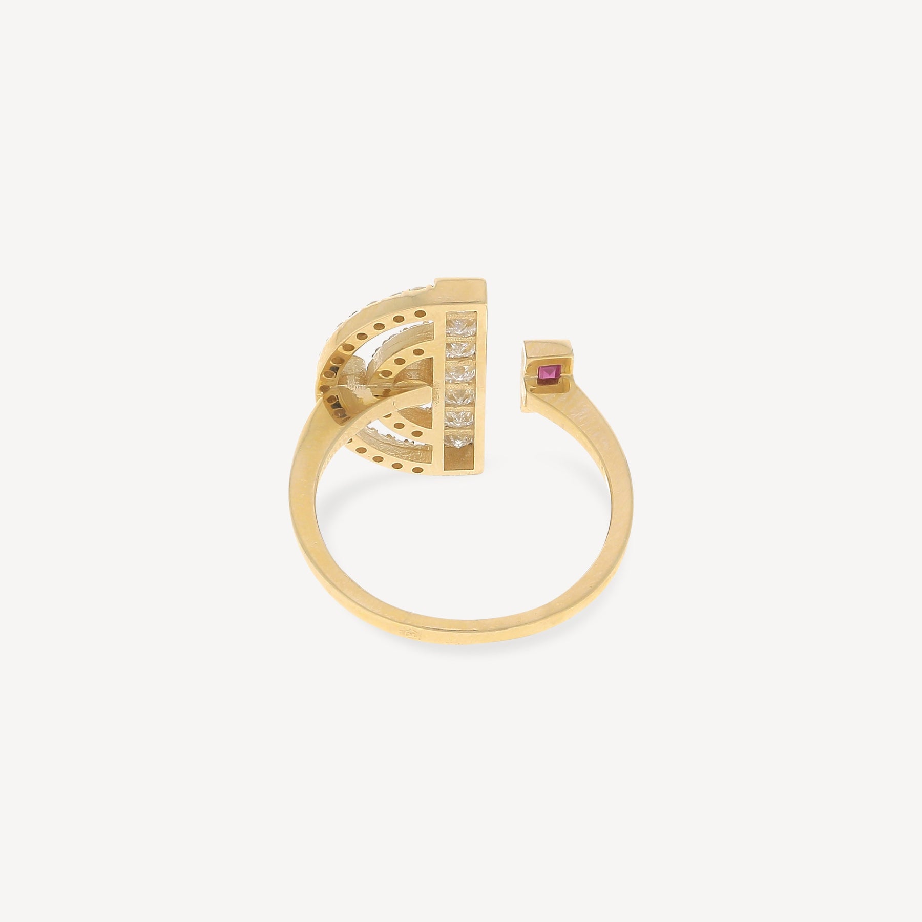 Rose Gold Polaris Ring