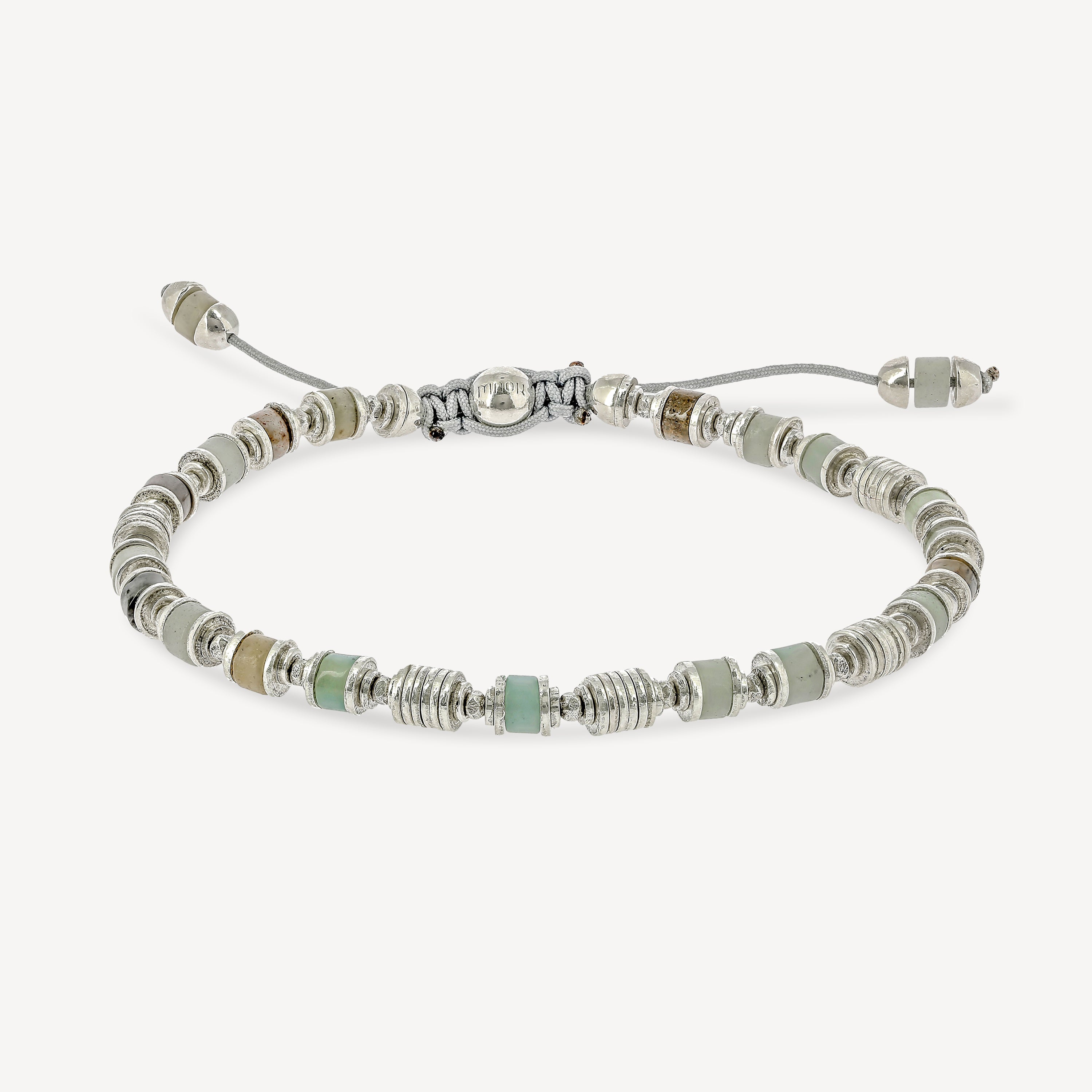 Saguaro Bracelet Silver Amazonite Gemstone
