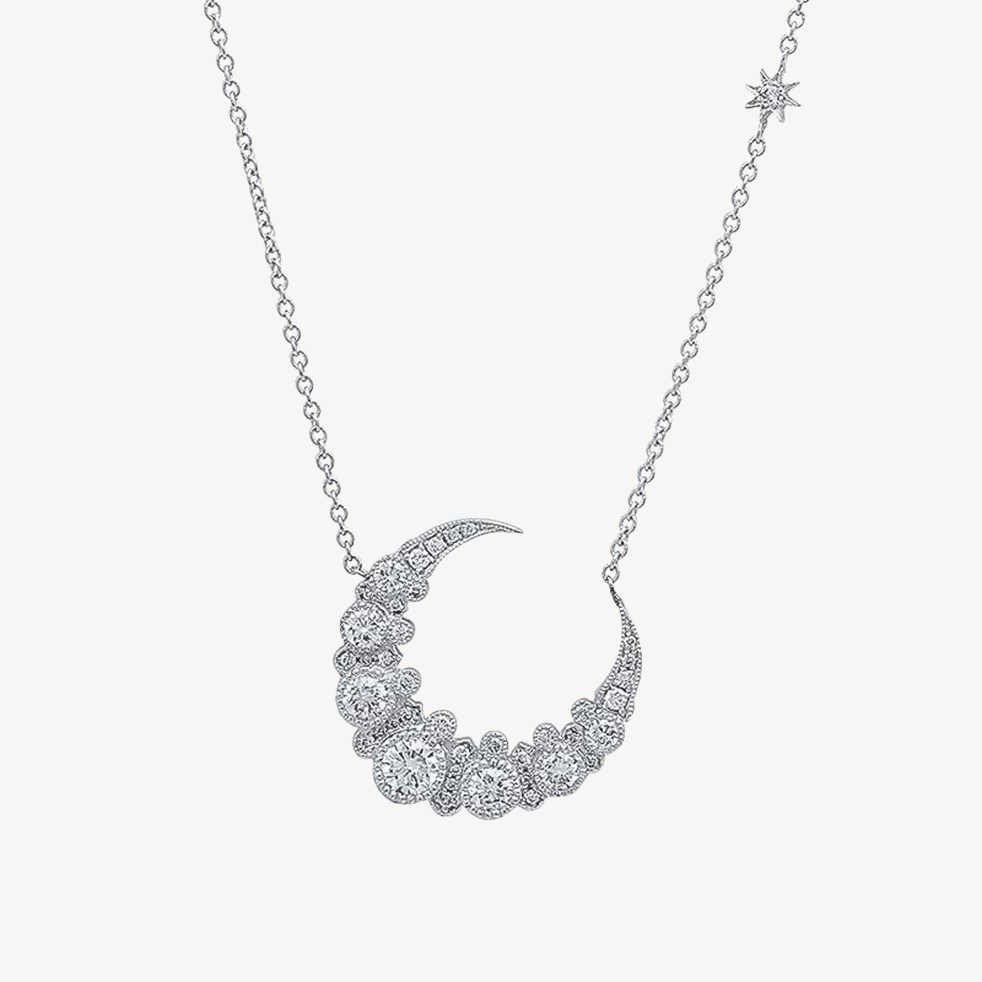 Small Moon Necklace