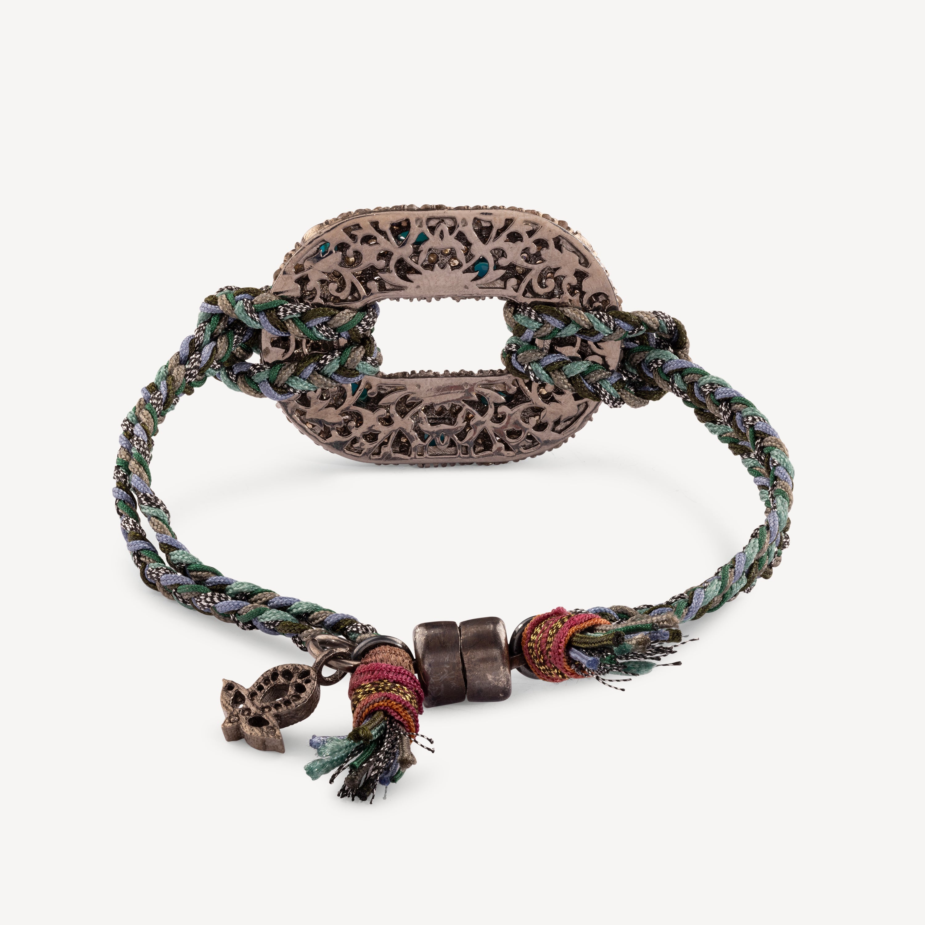 Turquoise Round Clasp Bracelet