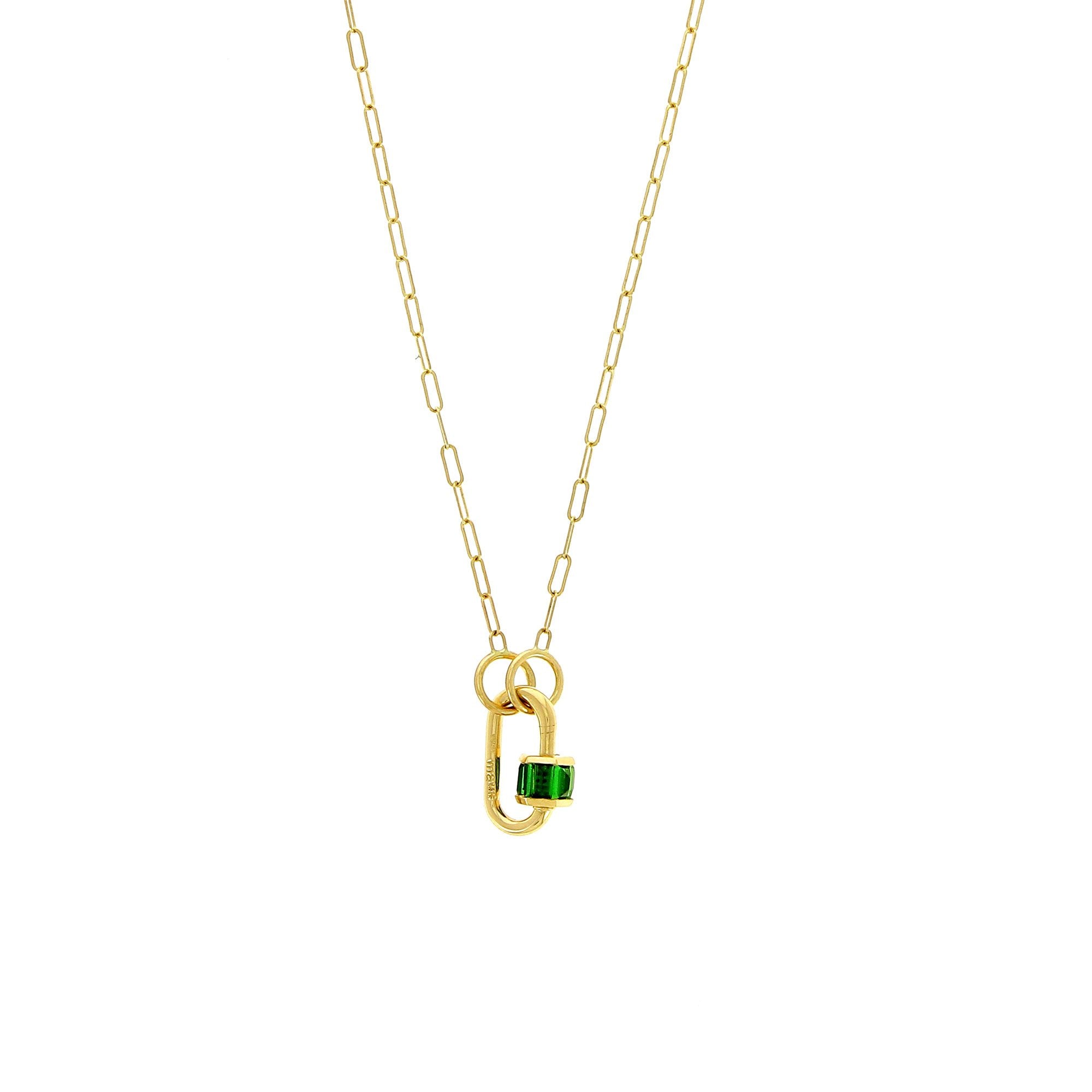 24 Yellow Gold Square Link Chain