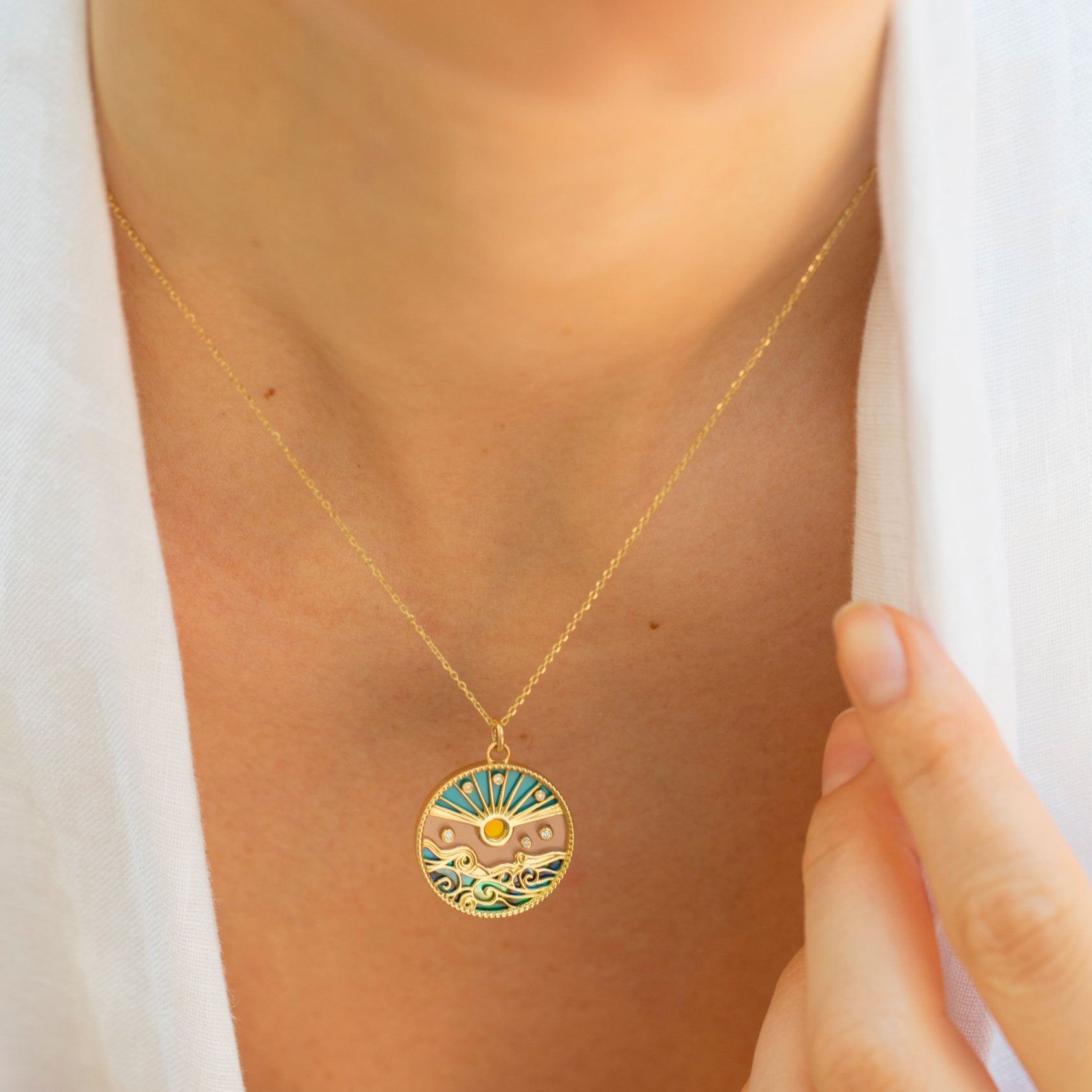 Love Summer Pendant Necklace