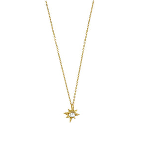 Baby Sapphire Star Dots Necklace