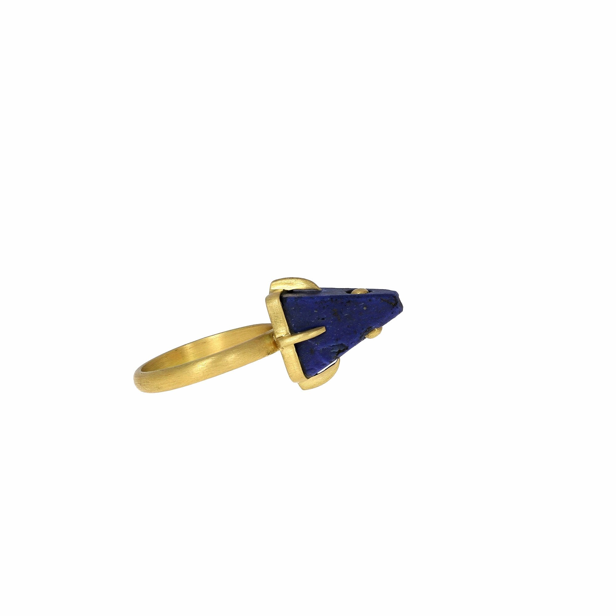 Lazuli Lapis Seening Ring