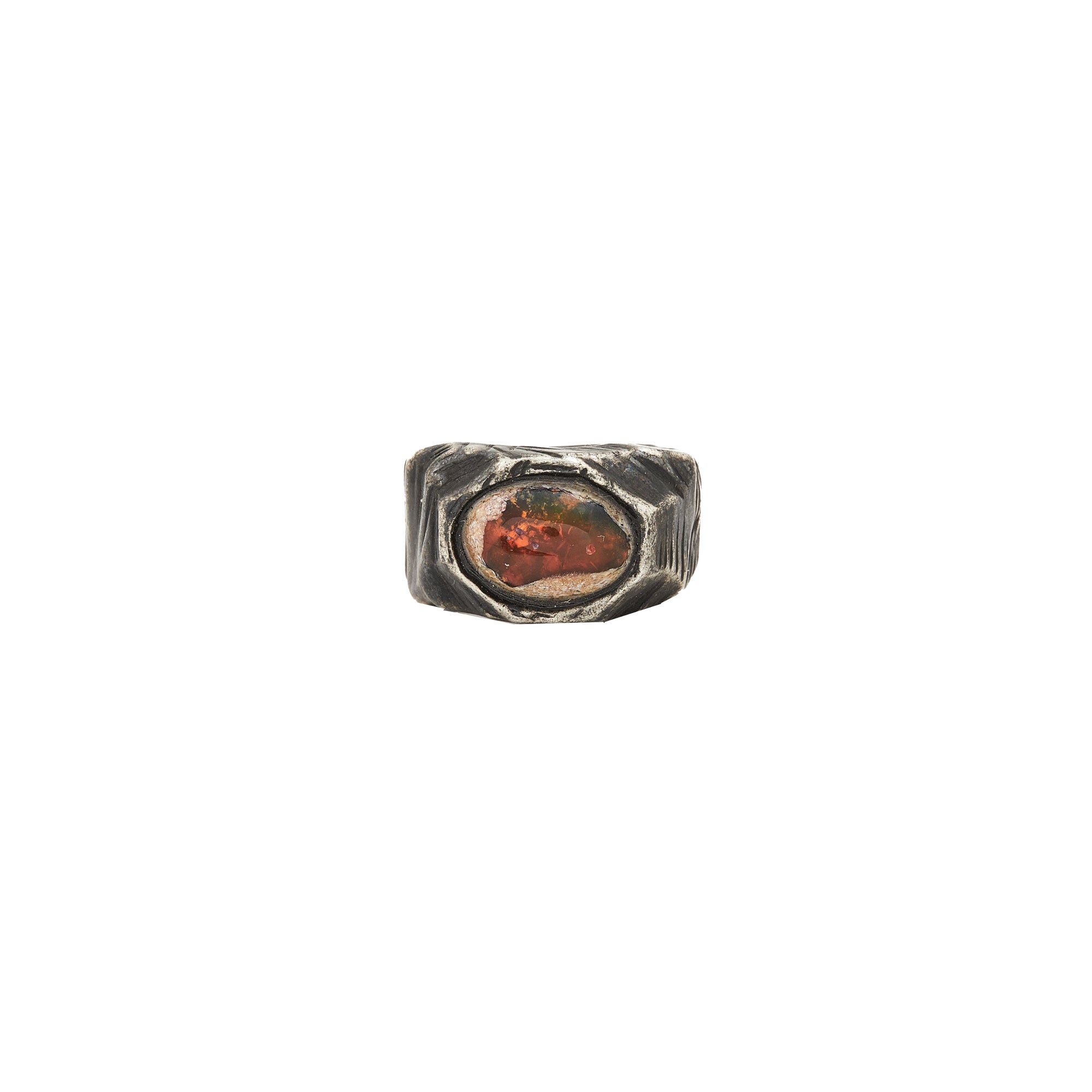 Mexico Galaxy Opal Ring