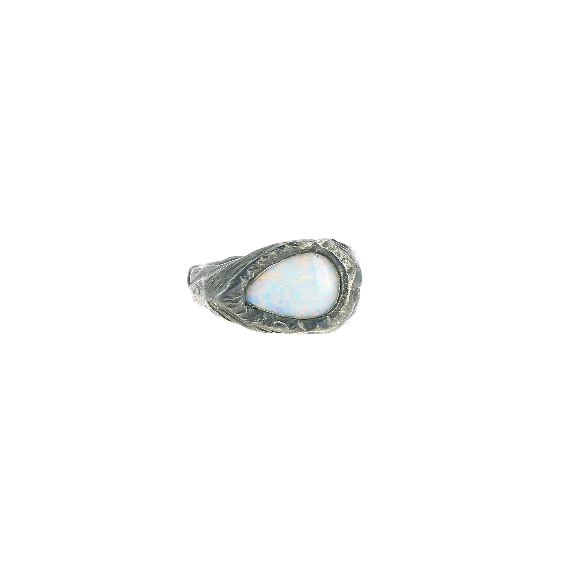 Opal Pear Ring