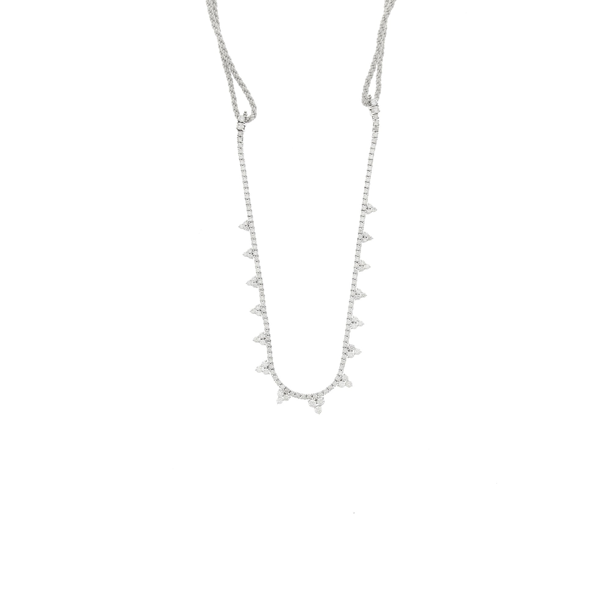 White Gold Hind Necklace