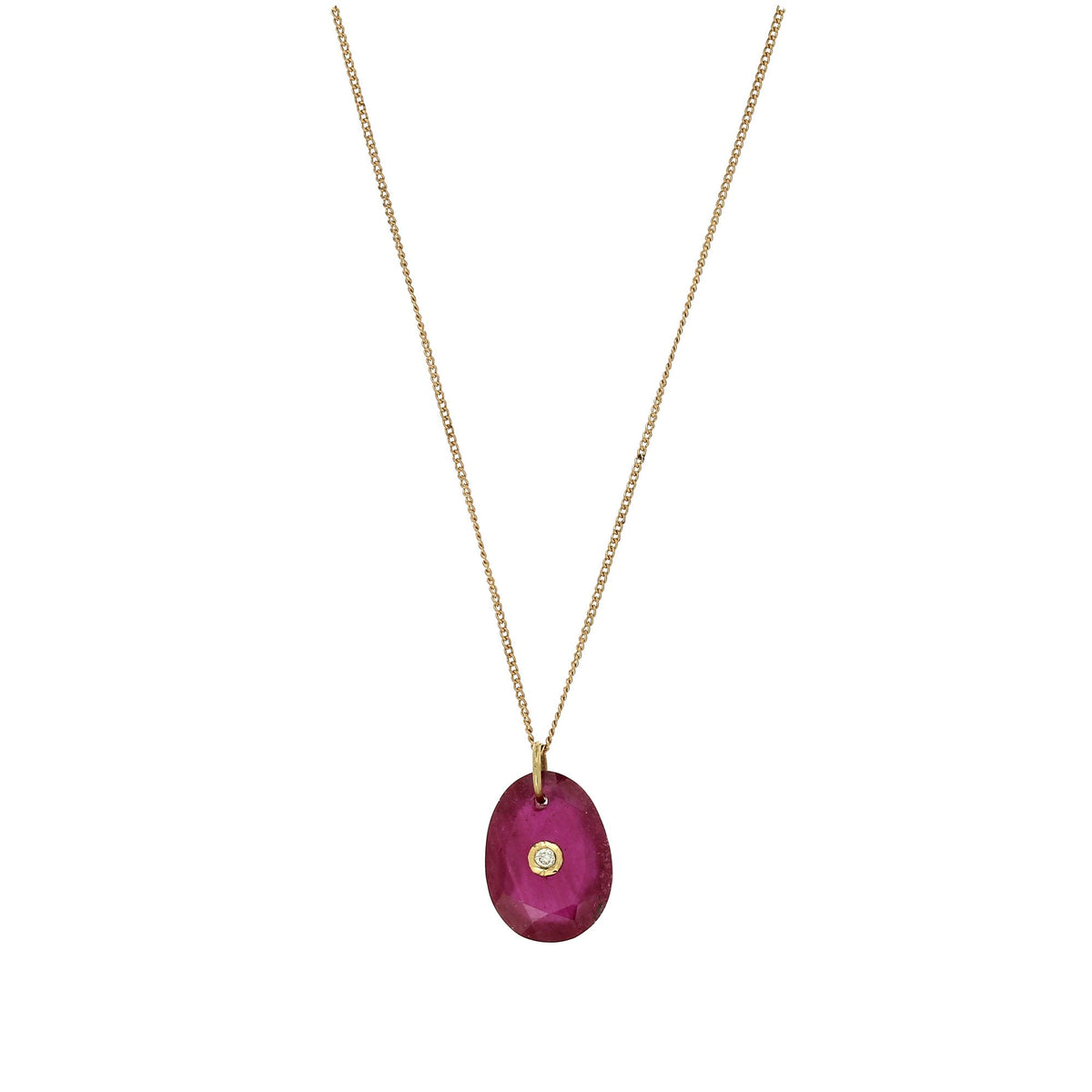 Orso n°1 Necklace Ruby