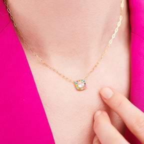 Crystal Stella Necklace Diamonds