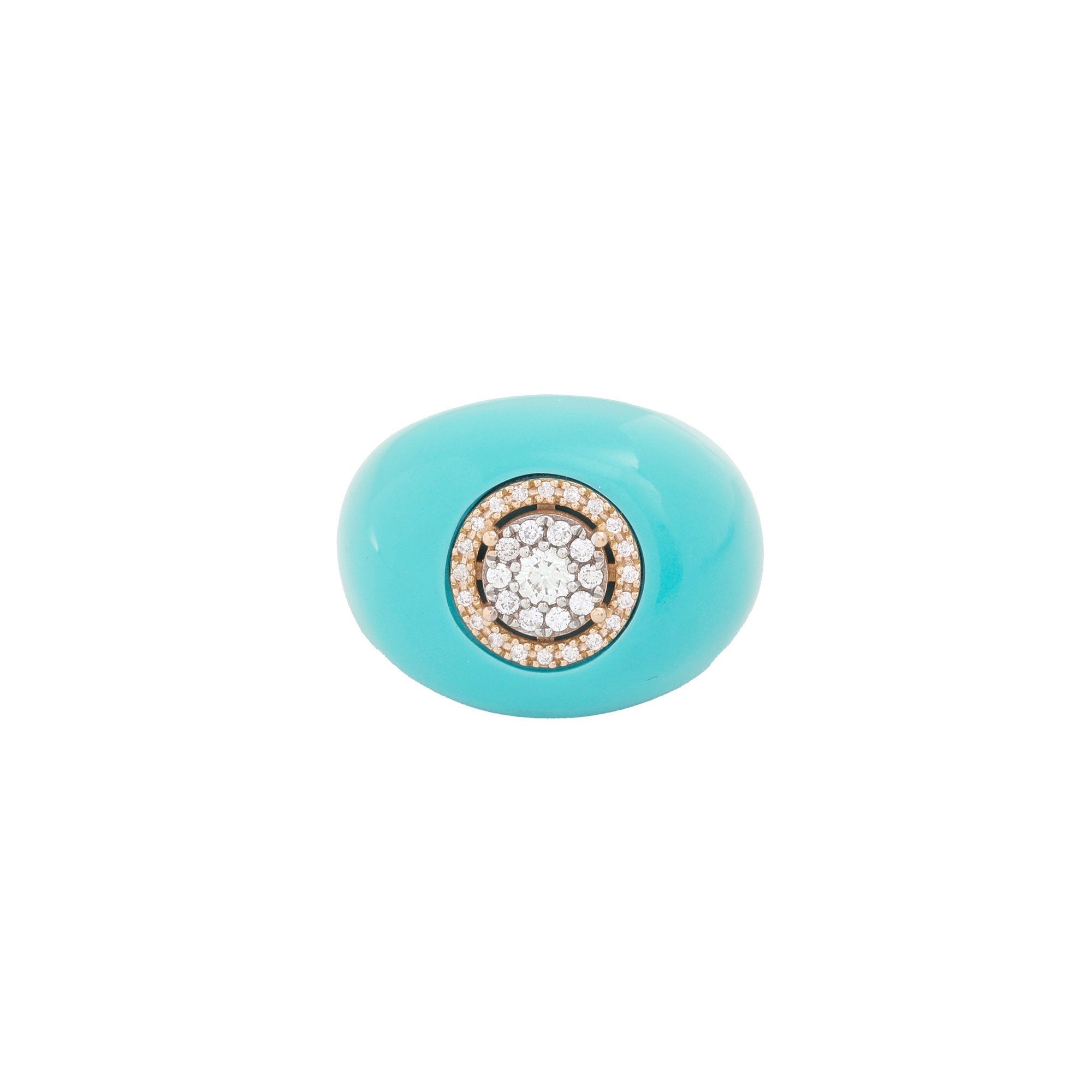 Dome Ring Turquoise
