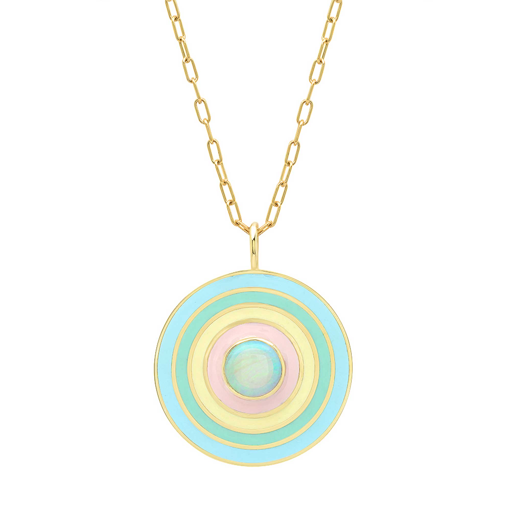 Dunaway Opal Medallion Necklace
