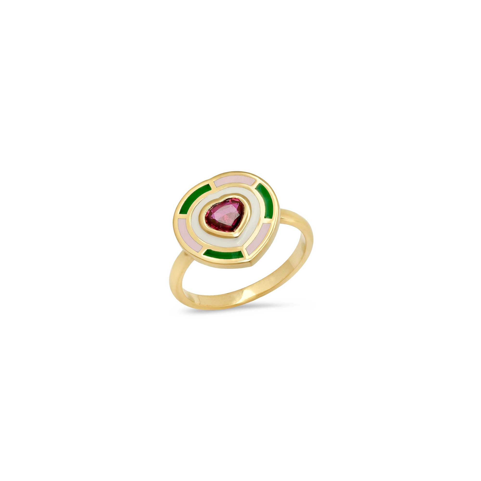 Fontaine Ruby Heart Ring