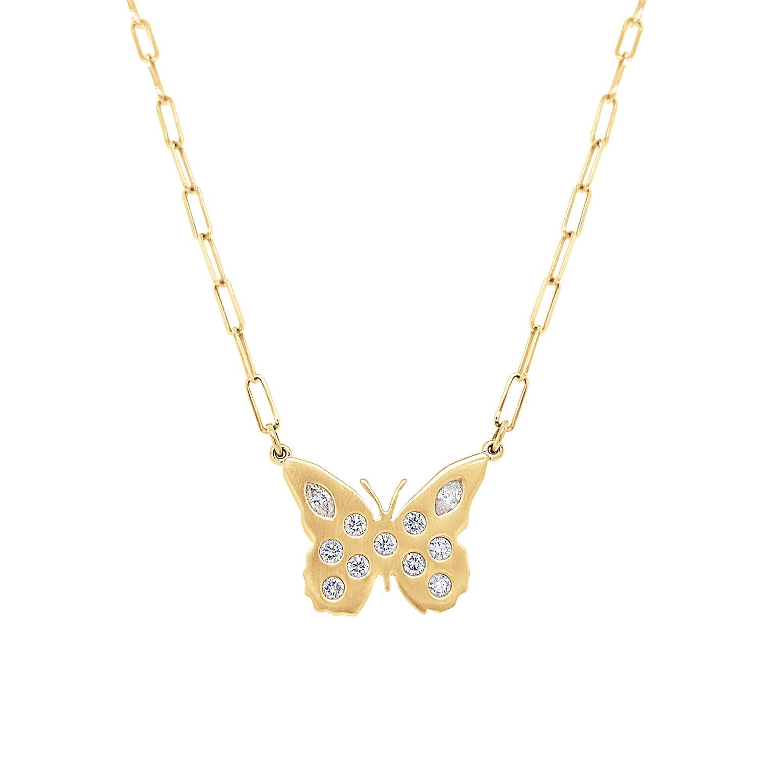 Lindy Small Butterfly Necklace
