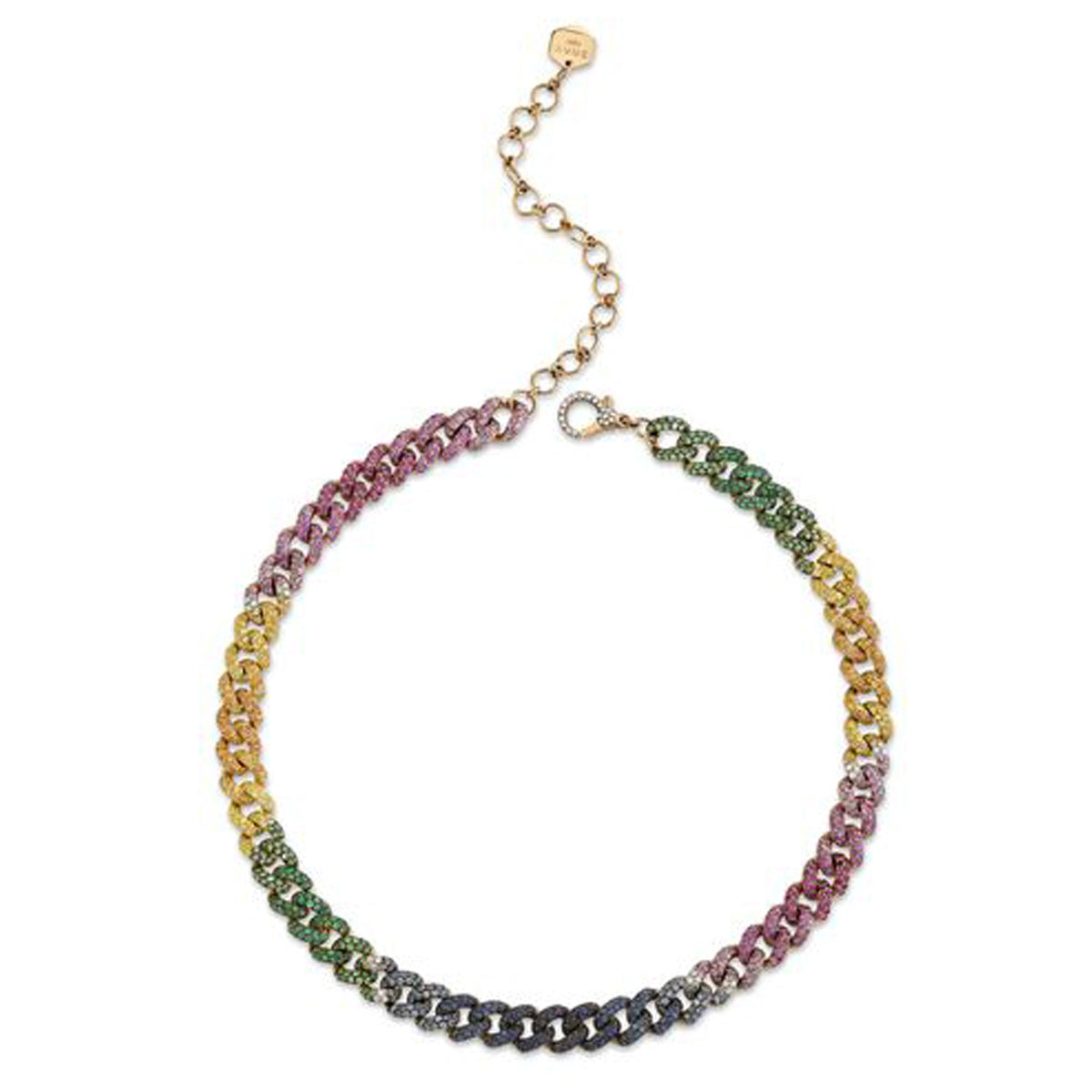 Medium Rainbow Link Necklace