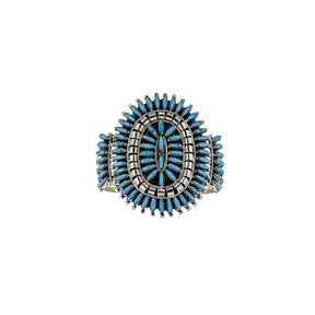 Needle Turquoise Zuni Bracelet