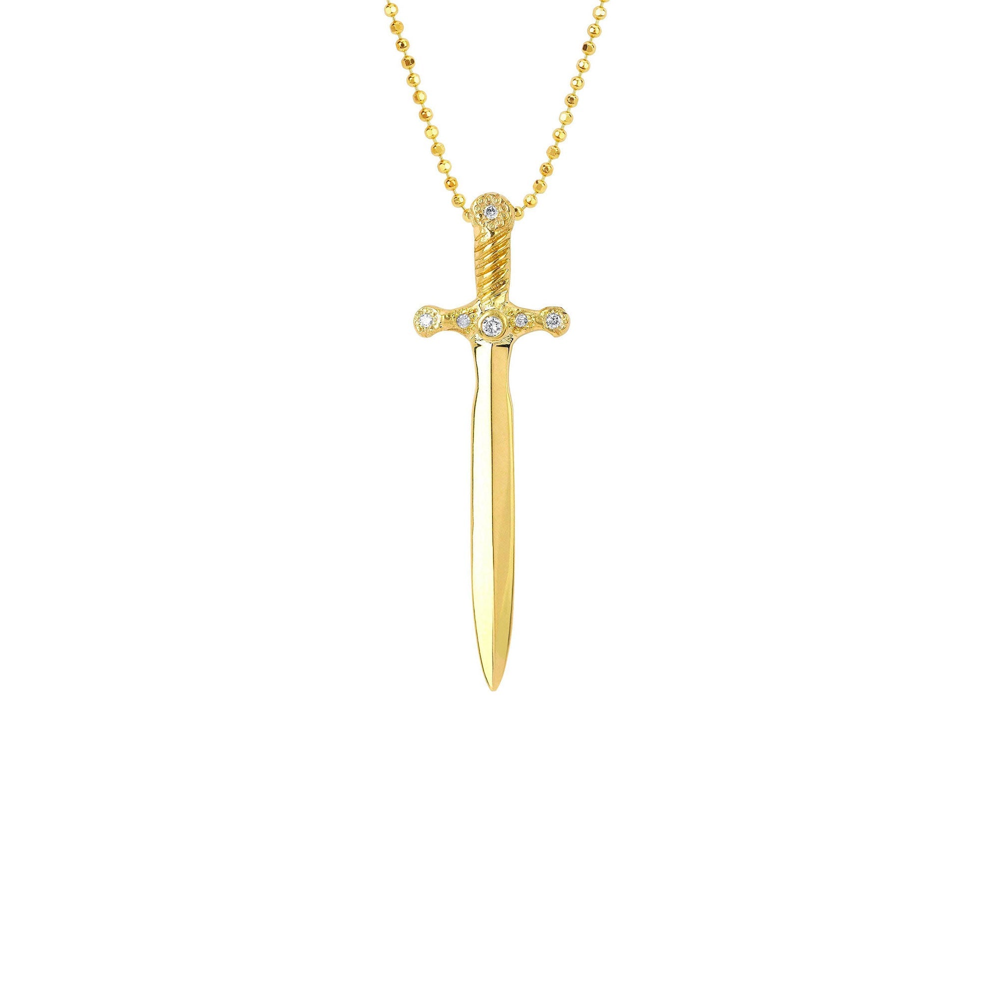Valor Sword Pendant Necklace